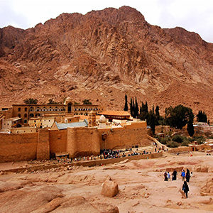 Монастырь св. Екатерины и гора Синай